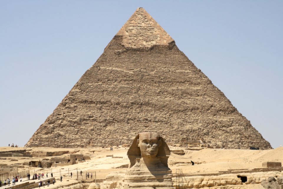 The Great Pyramid & Sphinx Eygpt