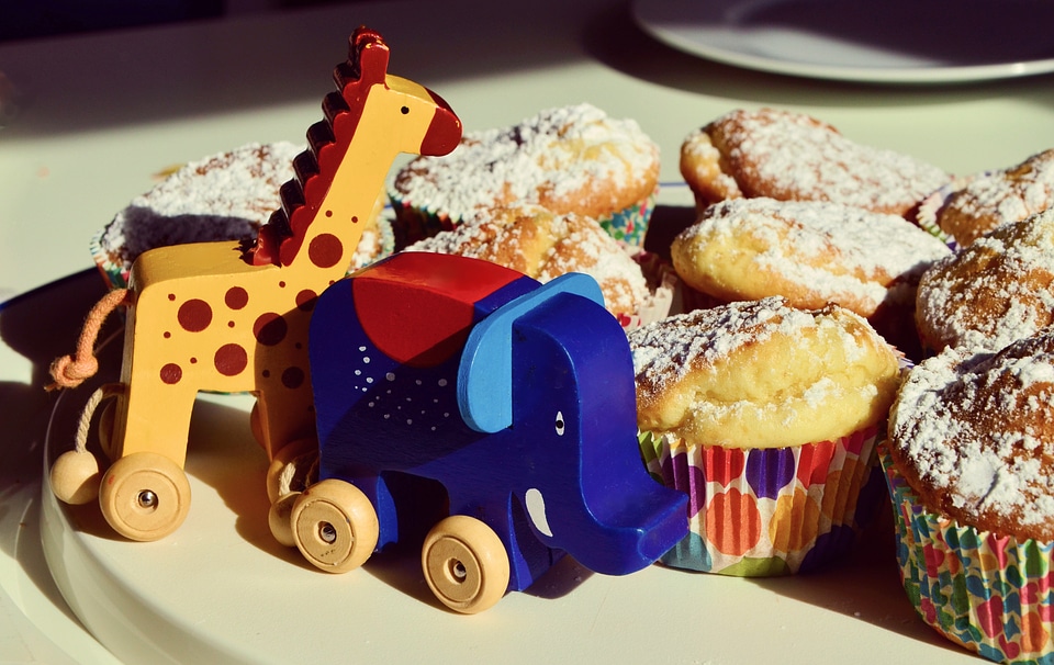 Colorful sweet decoration
