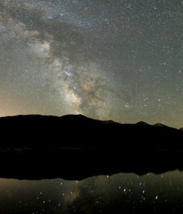 Milky Way over Sprague Lake