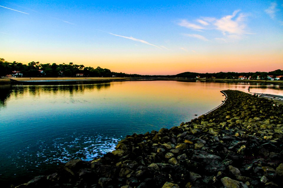 Lac d'Hossegor- les Landes France