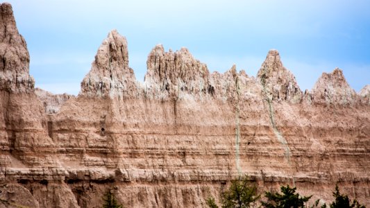 Badlands National Park in October photo