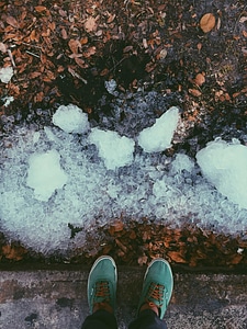 Ice snow winter