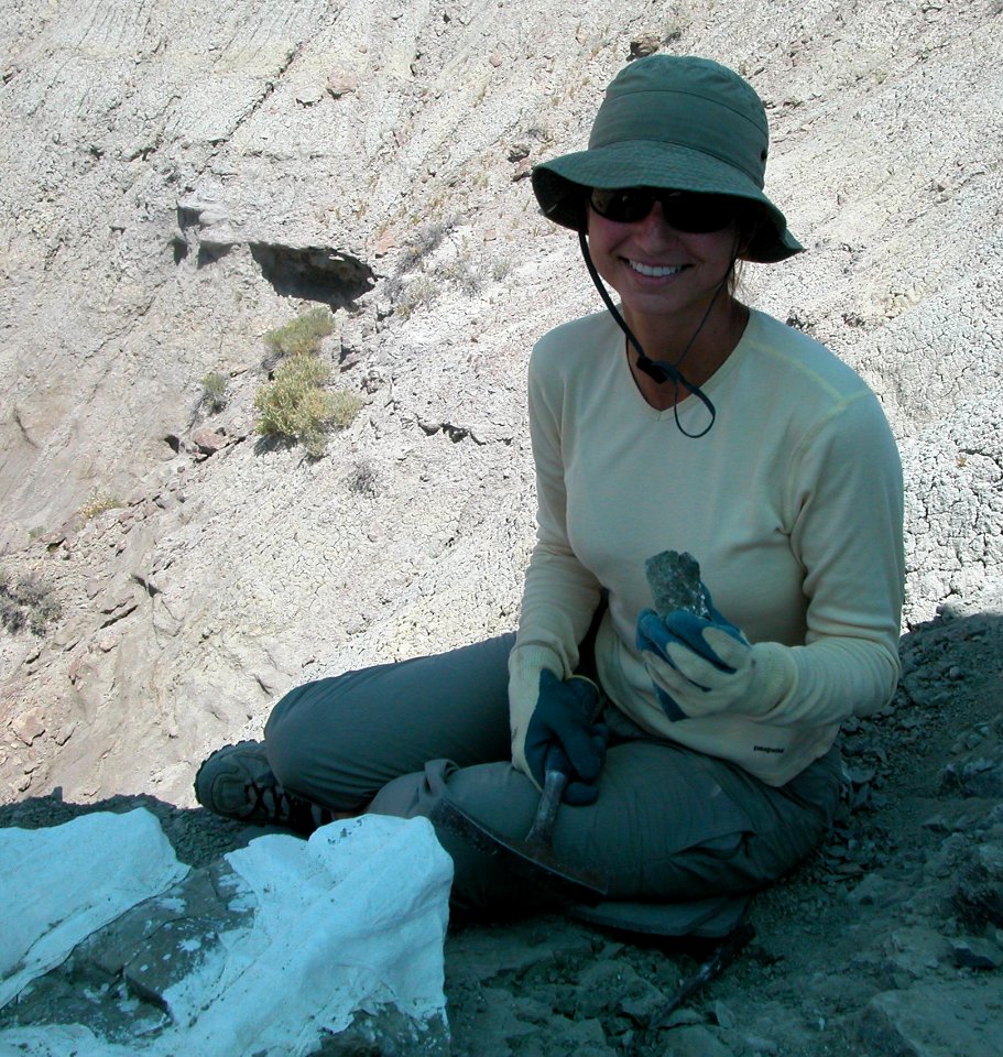 Excavating for fossils