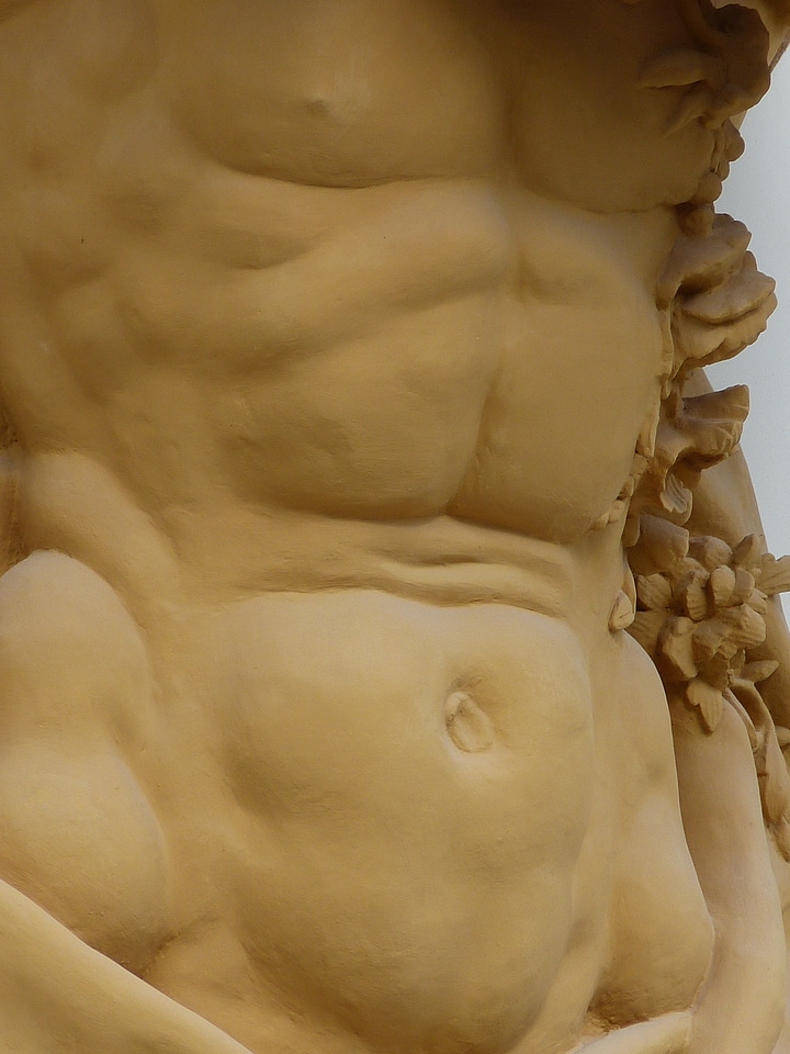Figure sport sculpture