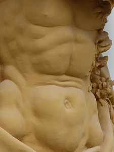 Figure sport sculpture