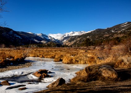 Rocky Mountain National Park December photo
