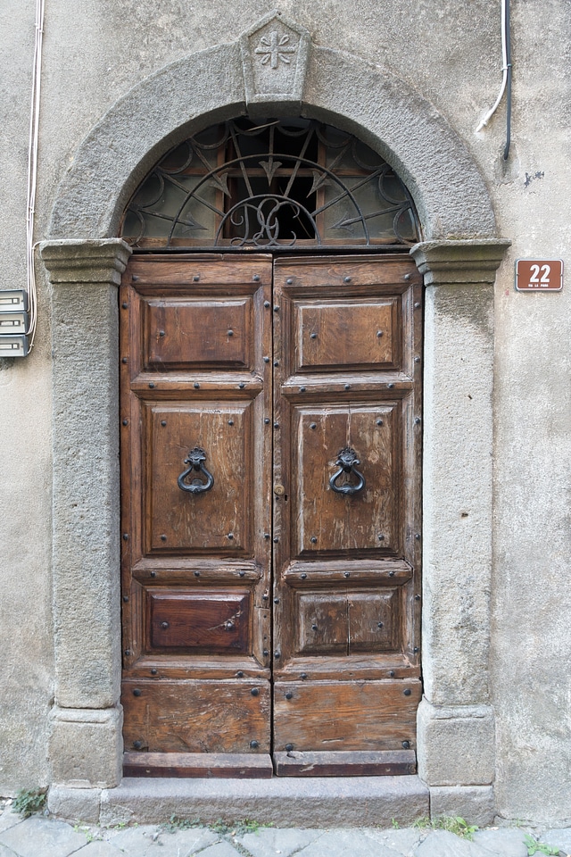 House entrance front door input range