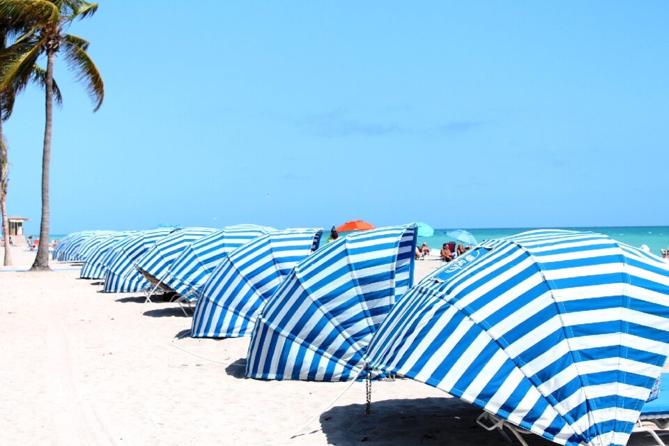 Beach pattern summer