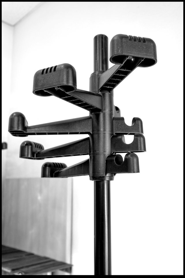 Perchero escalonado