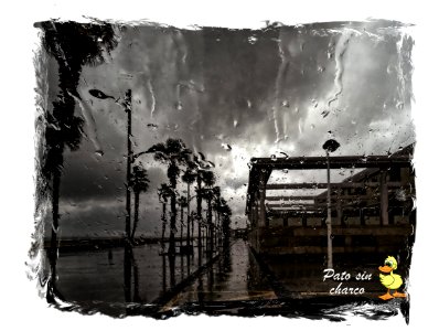 Lluvia en la Patacona