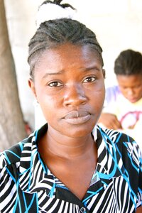 Haitian garment worker