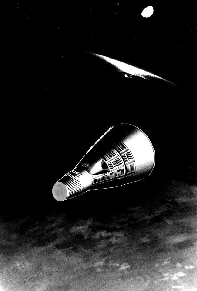 Project Gemini - Gemini in Orbit (concept art)