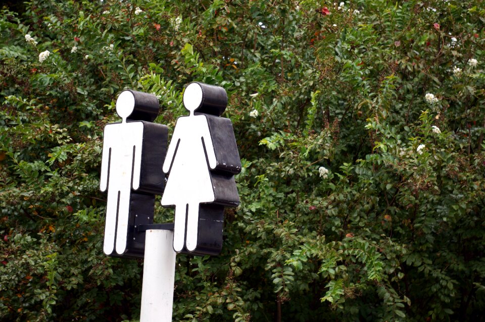 Symbol toilet male