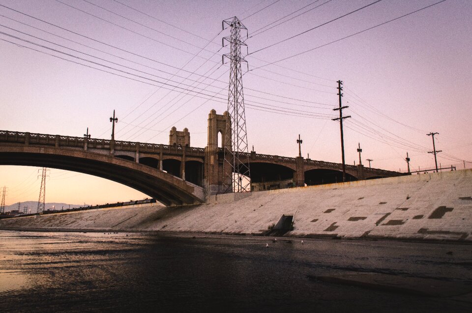 Channel river water