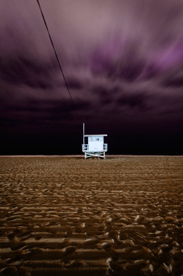 Night beach safety