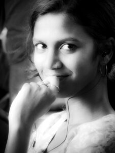 Smile innocence woman