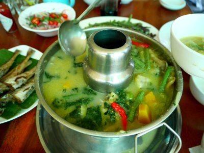 Sneakehead Fischsuppe in Phnom Penh