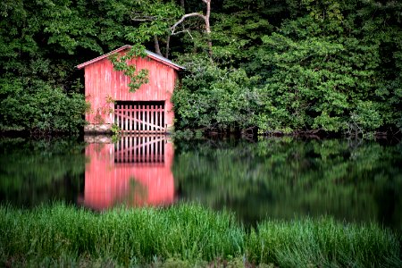 Little Red Boat House photo