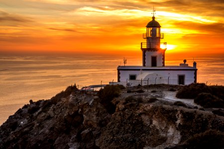Santorini Lighthouse