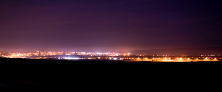 Long exposure - ZI pompelle magma photo