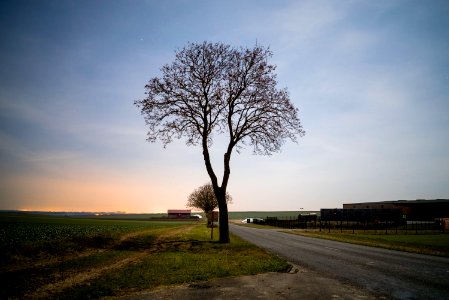 Long exposure - a dimmed zenith photo