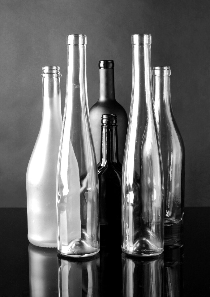 Studio a bottle of still life