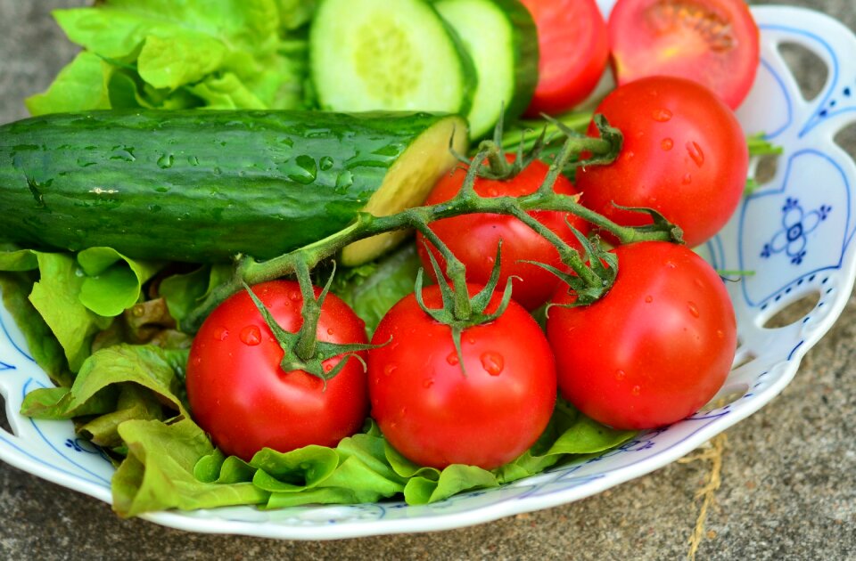 Garden harvest healthy