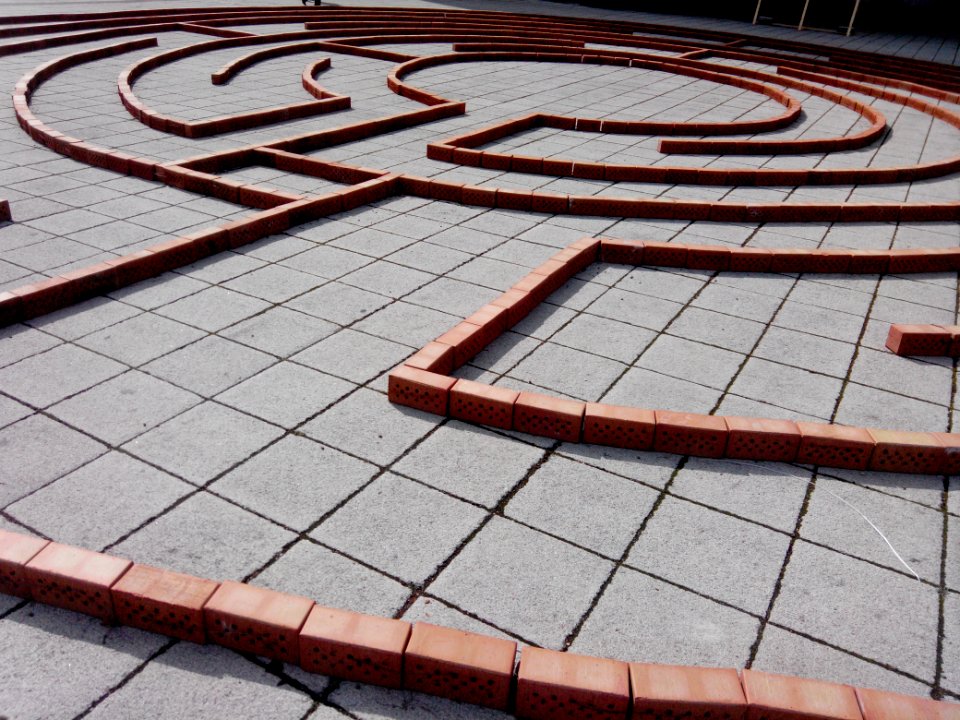Labyrinth Domplatz Linz 1
