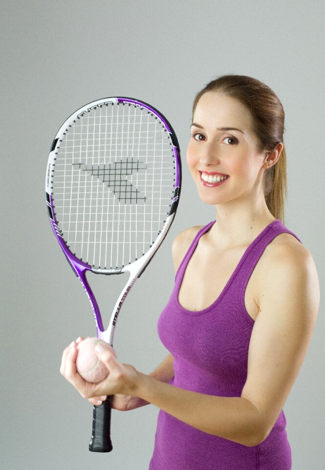 Portrait smile sport