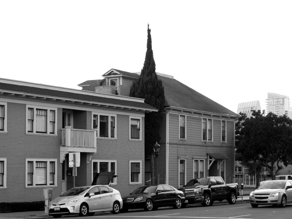 Street cars neighborhood