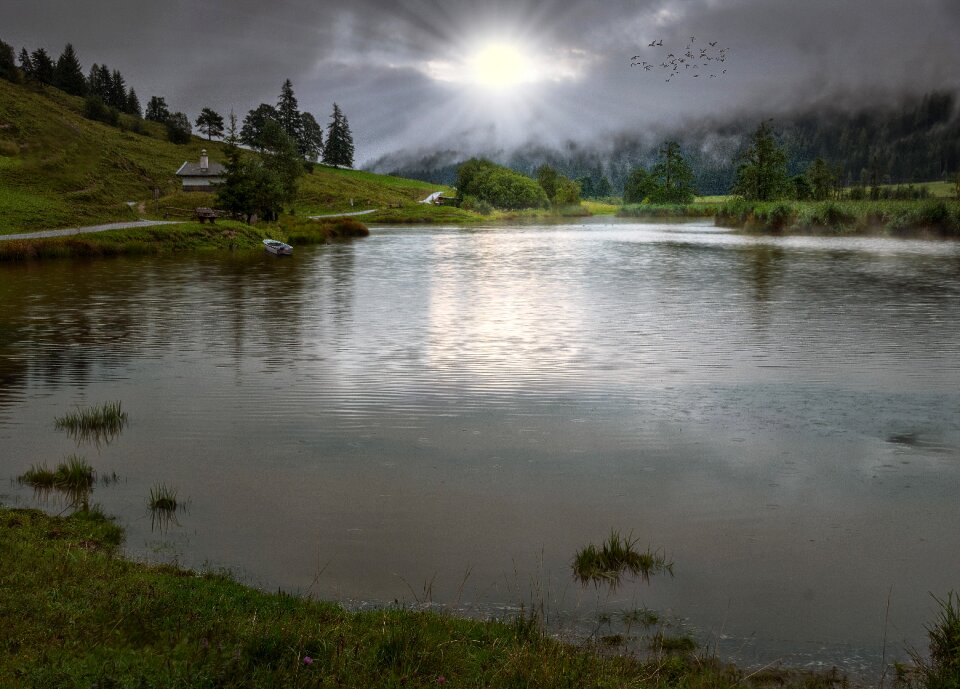 Sunbeam boat mirroring