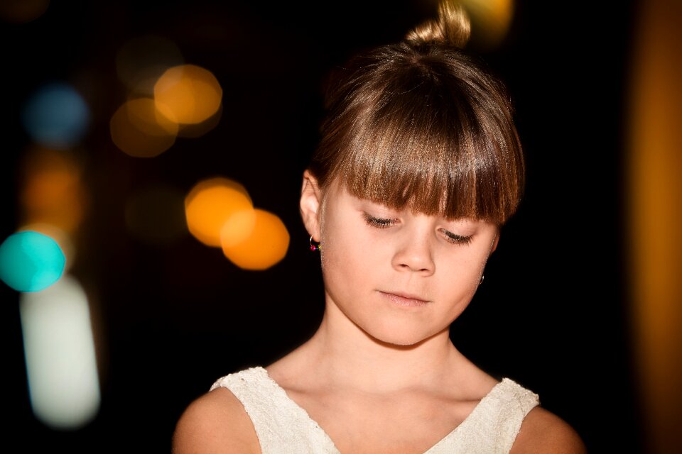 View portrait bokeh