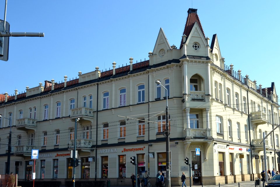Avenue N.M.P.   (Tenement Guild) Częstochowa Poland