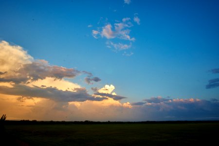 Clouds after the storm