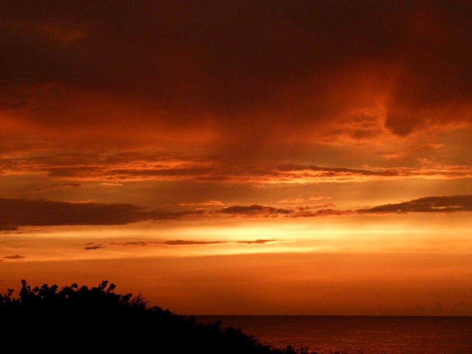 Evening sky abendstimmung romantic