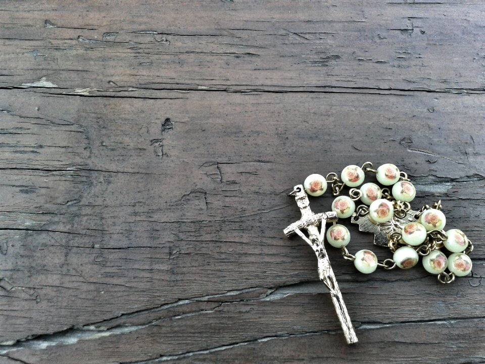 Catholicism wood crucifix