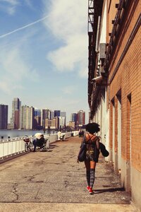 Woman african american fashion