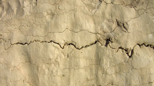 Erosion limestone jagged