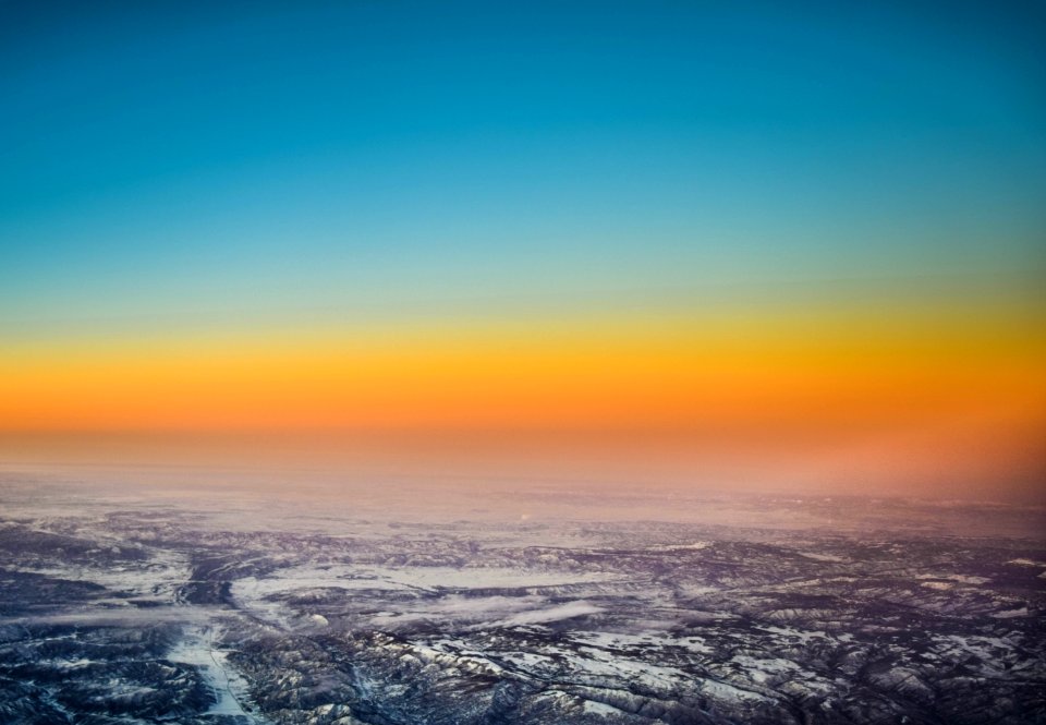 Colorado Mountains at Sunset
