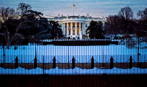 The White House in Winter photo