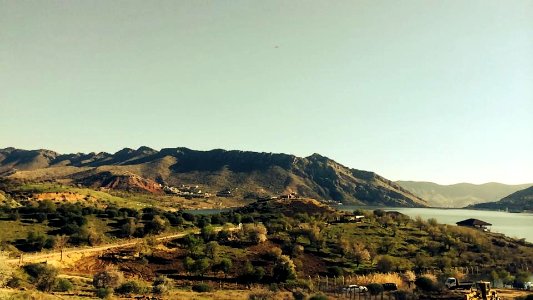 Duhok (Kurdistan) with the dam on right side