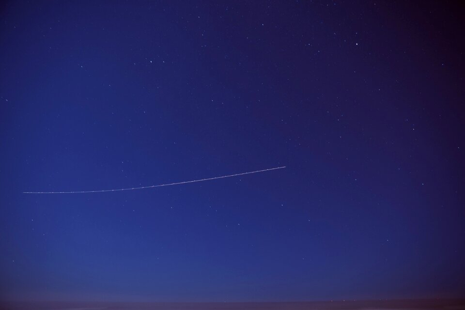 Night galaxy evening