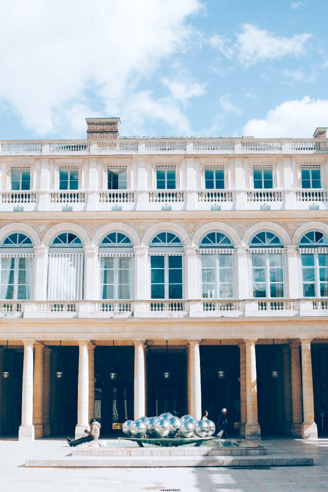 Historic architecture facade