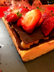 Strawberry cake