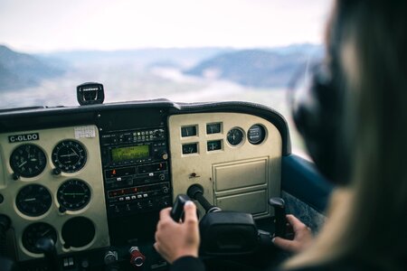 Dashboard instruments aviation