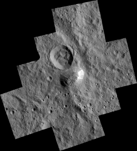 Ahuna Mons on Ceres Seen From Low-Altitude Mapping Orbit