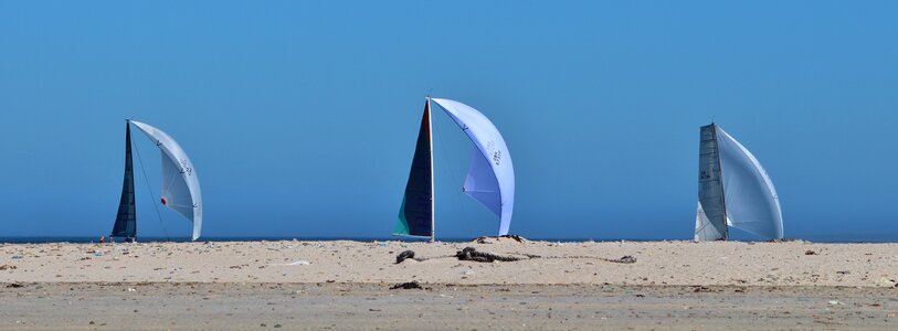 Sea beach sail photo
