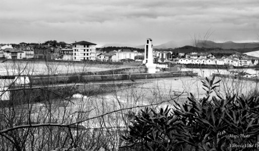 Vue sur St Jean de Luz-Le Pays Basque (France)