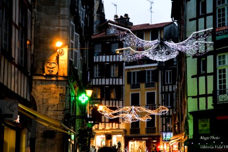Bayonne - rues de Noel