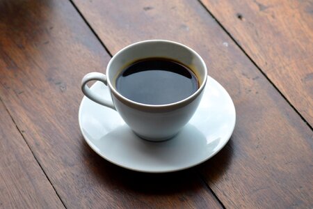 Americano drink white cup